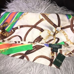 Ralph Lauren Silk Scarf (rectangle)